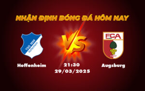 hoffenheim augsburg 29 03 bundesliga